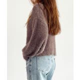 シャギーラウンドニットプルオーバー(4色展開) | SAISON DE PAPILLON | 詳細画像25