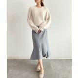 シャギーラウンドニットプルオーバー(4色展開) | SAISON DE PAPILLON | 詳細画像3