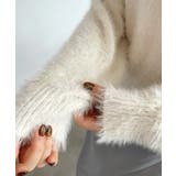 シャギーラウンドニットプルオーバー(4色展開) | SAISON DE PAPILLON | 詳細画像7