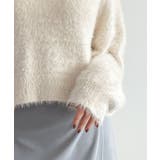 シャギーラウンドニットプルオーバー(4色展開) | SAISON DE PAPILLON | 詳細画像8