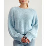 シャギーラウンドニットプルオーバー(4色展開) | SAISON DE PAPILLON | 詳細画像17