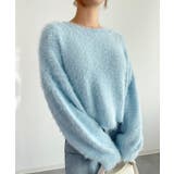 シャギーラウンドニットプルオーバー(4色展開) | SAISON DE PAPILLON | 詳細画像18