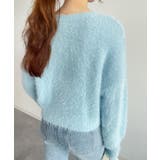 シャギーラウンドニットプルオーバー(4色展開) | SAISON DE PAPILLON | 詳細画像19