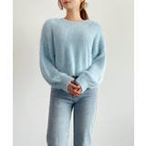 シャギーラウンドニットプルオーバー(4色展開) | SAISON DE PAPILLON | 詳細画像22