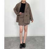 チャック柄ミドル丈ジャケット 【セットアップ対応】 | SAISON DE PAPILLON  | 詳細画像10 