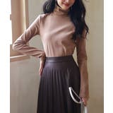 暖かいフリースハイネックトップス | SAISON DE PAPILLON  | 詳細画像14 