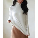 暖かいフリースハイネックトップス | SAISON DE PAPILLON  | 詳細画像5 