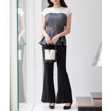 ベルト付きビスチェカットソートップス | SAISON DE PAPILLON  | 詳細画像7 