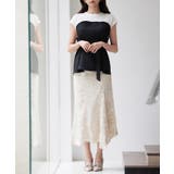 ベルト付きビスチェカットソートップス | SAISON DE PAPILLON  | 詳細画像13 