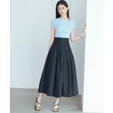 【サマーニット】レギュラーネックリブニット | SAISON DE PAPILLON | 詳細画像13