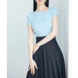 【サマーニット】レギュラーネックリブニット | SAISON DE PAPILLON | 詳細画像7