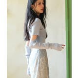 アームウォーマー付き3wayレギュラーネックリブプルオーバー | SAISON DE PAPILLON  | 詳細画像22 