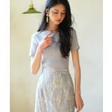 アームウォーマー付き3wayレギュラーネックリブプルオーバー | SAISON DE PAPILLON  | 詳細画像13 