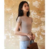 アームウォーマー付き3wayレギュラーネックリブプルオーバー | SAISON DE PAPILLON  | 詳細画像30 