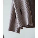 アームウォーマー付き3wayレギュラーネックリブプルオーバー | SAISON DE PAPILLON  | 詳細画像42 