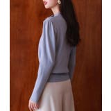 首元パールリボンハイゲージニットプルオーバー | SAISON DE PAPILLON  | 詳細画像25 