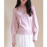 ピンク | ふんわりスリープニットプルオーバー | SAISON DE PAPILLON 