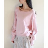 【2way】アシメトリーネックニットプルオーバー | SAISON DE PAPILLON  | 詳細画像13 