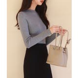 リブ編みプチハイネックニットプルオーバー | SAISON DE PAPILLON | 詳細画像21