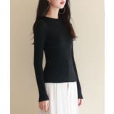 リブ編みプチハイネックニットプルオーバー | SAISON DE PAPILLON | 詳細画像29