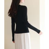 リブ編みプチハイネックニットプルオーバー | SAISON DE PAPILLON | 詳細画像31