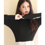 リブ編みプチハイネックニットプルオーバー | SAISON DE PAPILLON | 詳細画像32