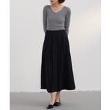 リブ編みＶネックニットプルオーバー | SAISON DE PAPILLON  | 詳細画像18 