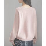 畦編み深みVネックニットプルオーバー | SAISON DE PAPILLON  | 詳細画像23 