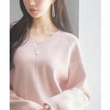 畦編み深みVネックニットプルオーバー | SAISON DE PAPILLON  | 詳細画像26 