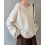 畦編みクルーネックニットプルオーバー | SAISON DE PAPILLON | 詳細画像19