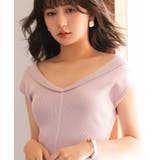 2wayノースリーブリブ編みサマーニット | SAISON DE PAPILLON  | 詳細画像23 