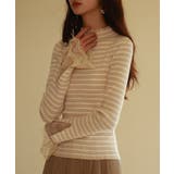 レース袖口プチハイネックニット | SAISON DE PAPILLON  | 詳細画像22 