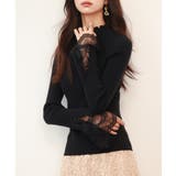 レース袖口プチハイネックニット | SAISON DE PAPILLON  | 詳細画像40 