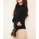 レース袖口プチハイネックニット | SAISON DE PAPILLON  | 詳細画像41 