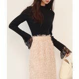 レース袖口プチハイネックニット | SAISON DE PAPILLON  | 詳細画像35 