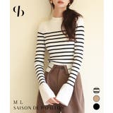 【選べる2type】前後2wayボウタイリボンニット | SAISON DE PAPILLON | 詳細画像1