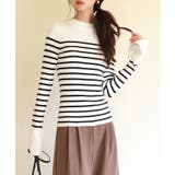 【選べる2type】前後2wayボウタイリボンニット | SAISON DE PAPILLON | 詳細画像9