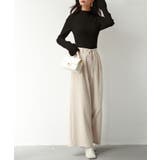 【選べる2type】前後2wayボウタイリボンニット | SAISON DE PAPILLON | 詳細画像20