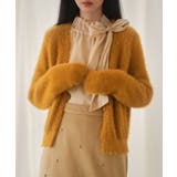 柔らかいシャギーニットカーディガン | SAISON DE PAPILLON | 詳細画像23