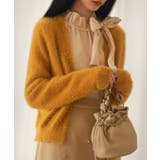 柔らかいシャギーニットカーディガン | SAISON DE PAPILLON | 詳細画像24