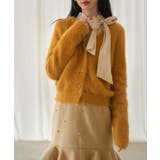 柔らかいシャギーニットカーディガン | SAISON DE PAPILLON | 詳細画像27