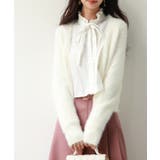 柔らかいシャギーニットカーディガン | SAISON DE PAPILLON | 詳細画像15