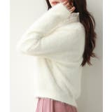 柔らかいシャギーニットカーディガン | SAISON DE PAPILLON | 詳細画像20