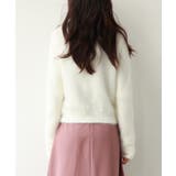 柔らかいシャギーニットカーディガン | SAISON DE PAPILLON | 詳細画像8
