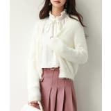 柔らかいシャギーニットカーディガン | SAISON DE PAPILLON | 詳細画像14