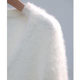 柔らかいシャギーニットカーディガン | SAISON DE PAPILLON | 詳細画像32