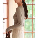 ランダムリブリブ編みニットプルオーバー | SAISON DE PAPILLON | 詳細画像4