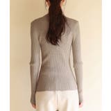 ランダムリブリブ編みニットプルオーバー | SAISON DE PAPILLON | 詳細画像5