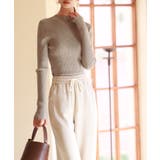 ランダムリブリブ編みニットプルオーバー | SAISON DE PAPILLON | 詳細画像6