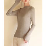 ランダムリブリブ編みニットプルオーバー | SAISON DE PAPILLON | 詳細画像10